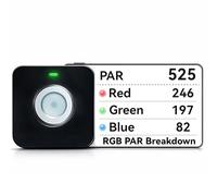 VBR-100 Quantum PAR Meter 6000umol/(㎡s), RGB PAR Breakdown, PPFD Distribution Mapping, Bluetooth Free App, sensor name(VBR-100 Plus), No Spectrum Selection