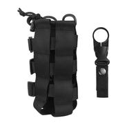 VBRHFRIF 1 Piece Of Water Bottle Bag, 1 Piece Of Water Bottle Buckle, Water Bottle Bag, Belt Bottle Holder, Adjustable Tactical Water Bottle Bag