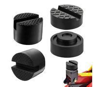 VBRHFRIF 3Pcs Jack Rubber Pads, Car Jack, Trolley Jack And Axle Stand Kit, Trolley Jack Rubber Pads