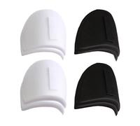 VBRHFRIF 4 Pairs Of Shoulder Pads, Women'S Shoulder Pads, Suit Jacket Shoulder Pads, Embedded Shoulder Pads, Breathable Sponge Shoulder Pads, Seam-Free Shoulder Pads, Anti-Slip Clothing Shoulder Pads