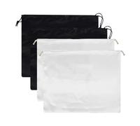 VBRHFRIF 4 Pieces Of Dust-Proof Drawstring Bag, Shoe Bag, Silk Bag, Cloth Bag Drawstring, Handbag Dust Bag, Drawstring Storage Bag