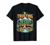 VBS 2025 Trusting Jesus Camp Christian Summer True North T-Shirt