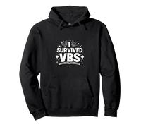 Vbs Church Kids I Survived Vacation Bible School Pullover Hoodie