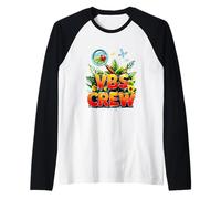 VBS Crew VBS 2025 Magnified Smallest Insects Adventure Raglan Baseball Tee