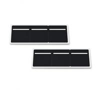 VBSYUYQ 2Pcs 3-in-1 PVC Static Car Windscreen Permit Holders 29.5x11cm