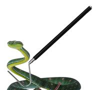 VBSYUYQ Collapsible Snake Hook, 7.7-26" Stainless Steel Extensible Snake Catching Tool for Small Large Snake Catching Controlling Moving Up To 2 Pounds