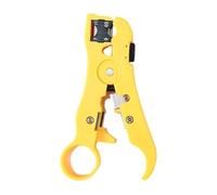 VBSYUYQ Universal Cable Stripper Cutter, Adjustable Wire Stripping Tool for RJ45 RJ11 Cat5 Cat6 Network, RG6 RG59 Coaxial, Round & Flat TV/UTP Cables, for Home DIY & Electrical Repair