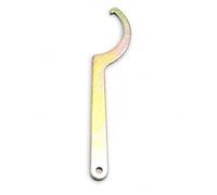 VBSYUYQ Universal Coilover Spanner Wrench, Alloy Steel C Hook Shock Spanner, Coil Over Adjustment Tool for Motorcycle Bike Scooter Suspension Tuning