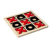 VBSYUYQ Wooden Tic Tac Toe Set Classic Noughts & Crosses Board Game