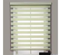 VBVARV Blinds for Windows Cordless Dual Layer Roller Window Blinds Day And Night Roller Shades for Home And Office,Green,W130xH150cm