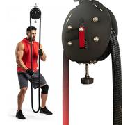 VBVARV Endless Rope Trainer,Portable Cable Pulley System,Pulley Cable Machine System with Adjustable Resistance,Home Gym Equipment,for Grip,Arms,Back,Body Coordination Exercises