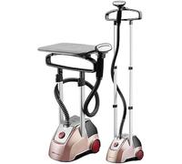 VBVARV Steamer for Clothes Standing, Powerful Upright Clothes Steamer with Adjustable Ironing Board, 30S Fast Heat-Up,Gold