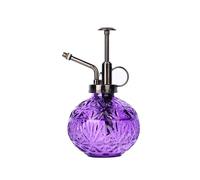 Vbvbip Glass Spray Bottle for Plants 200ML - Portable Garden Nozzle | Leak proof Fitness Water Bottle, Vintage Decor for Outdoor, Kitchen, Plants & Hair Care,Purple