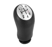 VBVGMZAS Gear Shift Lever Car Interior Accessories 5 Speed Gear Shift Lever Knob for Clio 3 2005 2006 2007 2008 2009 Auto Parts Car Gear Knob(Chrome 5 Speed)