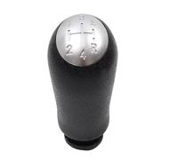 VBVGMZAS Gear Shift Lever Car Interior Accessories 5 Speed Gear Shift Lever Knob for Clio 3 2005 2006 2007 2008 2009 Auto Parts Car Gear Knob(Silver 5 Speed)