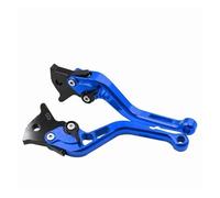 VBVGMZAS Handlebar Clutch Motorcycle CNC Adjustable Aluminum Lever Brake Clutch Levers for Royal for Enfield for Guerrilla 450 Brake Handle Lever(Blue 147mm)