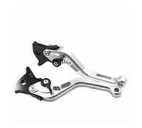 VBVGMZAS Handlebar Clutch Motorcycle CNC Adjustable Aluminum Lever Brake Clutch Levers for Royal for Enfield for Guerrilla 450 Brake Handle Lever(Silver 147mm)