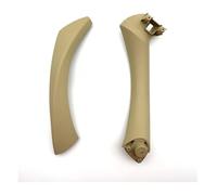 VBVKEPENDZ Interior Door Handle for B&MW 3 Series E90 E91 Inner Door Handle Panel Pull Trim Cover 51417230850 51419150335 51419150340(Beige(one The Left))