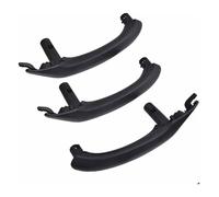 VBVKEPENDZ Interior Door Handle for B&MW X3 X4 F25 F26 2010-2016 Car Interior Door Pull Handle Inner Outer Leather Panel Cover Full Set Assembly(Black)