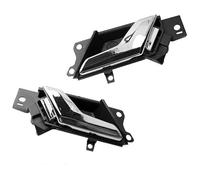 VBVKEPENDZ Interior Door Handle Interior Side for Chrome Door Handle 96861998 96861999 for Opel for Corsa B for Astra H for Corsa D for Antara(Left)