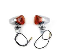 VBVKEPENDZ Motorcycle Indicators For Davidson Motorcycles Accessories Motorcycle Turn Signals Lights 1 Pair Indicator Lamp(Amber)