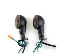 VBVKEPENDZ Motorcycle Indicators For Kawasaki For Ninja 250R 250 KLX250S KLX250SF VN650 EX250 Vulcan Indicators Blinker Accessories Motorcycle Turn Signals Lights(Smoke)