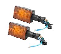 VBVKEPENDZ Motorcycle Indicators For Yamaha DT125 XT350 XT600 XT550 XT250 FZ750 1985-2000 2/4 Pcs Motorcycle Rear Brake Turn Signal Lights Indicators(2PCS)