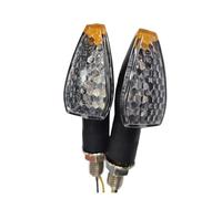 VBVKEPENDZ Motorcycle Indicators Universal 2pcs 12V Motorcycle Turn Signals Signal Light 14LED Indicator Blinker LED(B)