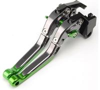 VBVRHAAMZ Motorcycle Handlebar Brake for GSF 600 Bandit GSF600 Bandit 1995-2003 852 Brake Clutch Levers Extendable Folding Adjustable(Green)
