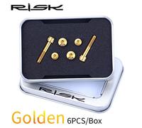 VBVVFCDG SpeedLink Refers To The Fixed Titanium Alloy Screw Kit For GX/Eagle/X9/X01/X01 Eagle/XX1(Gold)