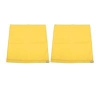VBXCMLDPO 2PCS Horse Training Flag, Equestrian Nylon Flag Set, Abrasion Portable Horse Flag for Groundwork and Desensitization Training with Vibrant Colors (Yellow)