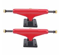 VBXCMLDPO 2PCS Professional Maple Skateboard Bracket, Longboard Stand Aluminum Mg Alloy Accessory, Lightweight Durable Outdoor Sports Skate Tool for Street and Park Use (Red)