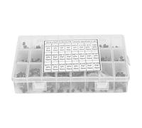 VBXCMLDPO 840pcs NPN PNP to - 92 Transistor Assortment Kit, Silicon Bipolar Junction Transistors Set with 2N2222A BC558 for Electronics DIY Repair and Prototyping Projects