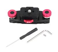 VBXCMLDPO Camera Waist Belt Clip Quick Release V Plate Mount, Anti Shake Fast Switch Tool with 1/4 Inch Screw, Backpack Strap Mount Holder for Mirrorless and Action Cameras, Aluminum Alloy S