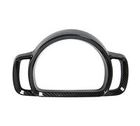 VBXCMLDPO Center Console Dash Trim, Replacement for Smart 2009-2015, ABS Carbon Fiber Style Dashboard Panel Cover with Self - Adhesive Backing for Interior Upgrade