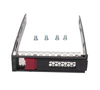 VBXCMLDPO HDD Tray 3.5in for Apollo 4200 Gen9, Hard Drive Tray 3.5in SAS SATA, Metal ABS Material Hard Drive Carrier with 4 Screws, Compatible for Apollo 4510 Gen9, 1650 Gen9, ProLiant