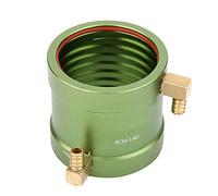 VBXCMLDPO Water Cooling Jacket for RC Boat Motors, Motor Water Cooled Jacket with Inlet Outlet Fittings, Full Coverage Heat Dissipation Kit for 3650 3660 3665 3674 Brushless Motors (36-40MM)