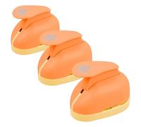 Vbxvsa 3-Piece Maple Leaf Paper Punch Set - 10/15/25mm Craft Punches for Scrapbooking, Greeting Cards, Gift Wrapping & DIY Paper Decorations