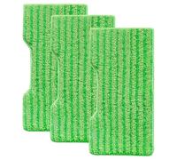 Vbxvsa 3PCS Replacement Pads, For Shark VacMop，MyKEEPOW Spray Mop, Microfibre Cleaning Cloth Refills, Reusable，Machine Washable, Emerald Green