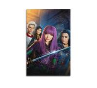 VBYTAXTWJ The Descendants 2 Movie Poster Poster Decorative Painting Canvas Wall Posters And Art Picture Print Modern Family Bedroom Decor Posters 24x36inch(60x90cm)