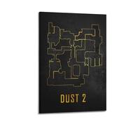 VBYTAXTWJ Video Game Counter-Strike 2 Poster3 Poster Decorative Painting Canvas Wall Posters And Art Picture Print Modern Family Bedroom Decor Posters 12x18inch(30x45cm)