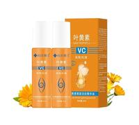 VC Lutein Eye Essence Oil,Lutein Eye Essence Oil, Lutein - Luteins Eyes Oils, Luteins Eyes Serum Massage Ball Fading Anti-Wrinkle To Improve Eyes Bags Dark Circles Women and Men (8ml, 2pc)