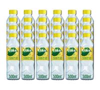 VC Touch of Fruit Lemon and Lime Flavoured Still Natural Mineral Water with Low Sugar and Natural Sweetner 500ml Bottle Certified B Corp (Pack of 24)