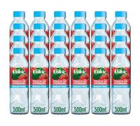 VC Touch of Fruit Strawberry SUGAR FREE Flavoured Still Natural Mineral Water with Sweetner and Natural Flavours 500ml Bottle No Calories Certified B Corp (Pack of 24)