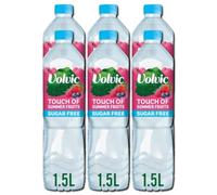 VC Touch of Fruit Summer Fruits SUGAR FREE Flavoured Still Natural Mineral Water with Sweetner and Natural Flavours 1.5L Bottle No Calories Certified B Corp (Pack of 6)