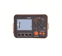 VC60B+ Digital Insulation Resistance Tester LCD Insulation High Voltage Short Circuit Input Alarm