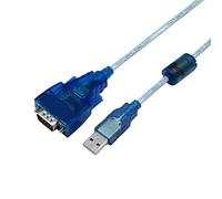VCALDGFZ 1.5m 300CM RS232 to USB DB9 RS-232 USB-A Adapter Conversion Cable Com with F&T>D*I Chip Ring UT-8801(UT-810N 1.5m)
