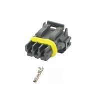 VCALDGFZ 1 Set 2 Pin Automotive Plastic Housing Wiring Water Proof Electrical Connector Car Mirror Turn Signal Plug 52117-0241(10 Sets)