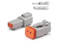 VCALDGFZ 1 Set D+T Electrical Connectors 2P/3P/4P/6P/8P 22-16 WG Waterproof D+T06-2S D+T04-2P(2P Whole Set)