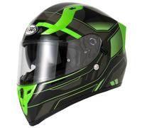 VCAN H128 FULL FACE ACU GOLD ECE22.06 MOTORCYCLE HELMET WITH DUAL VISOR HELVET